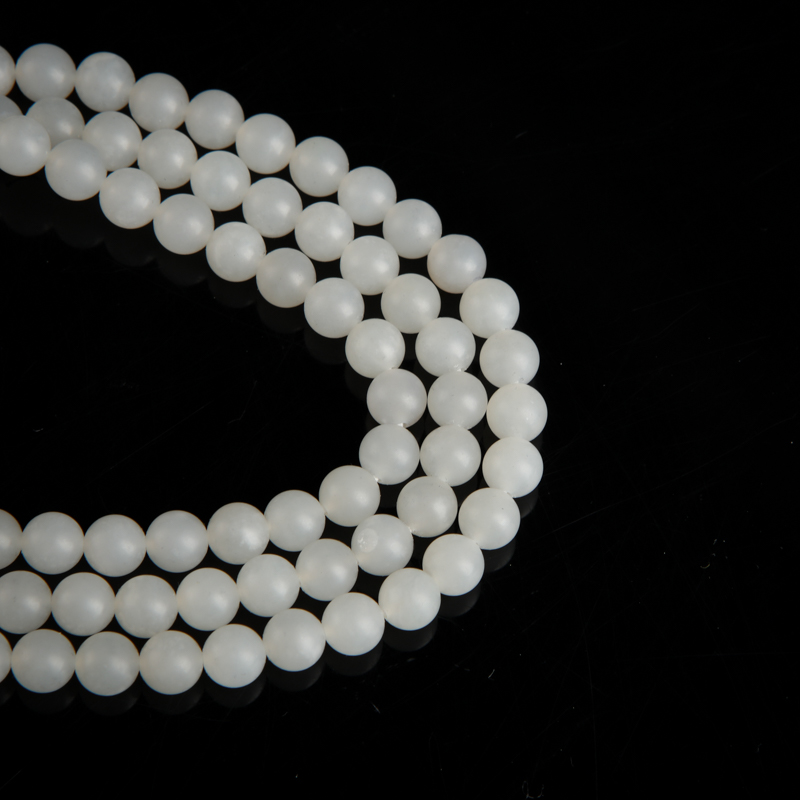 新疆和田白玉108佛珠-红掌柜