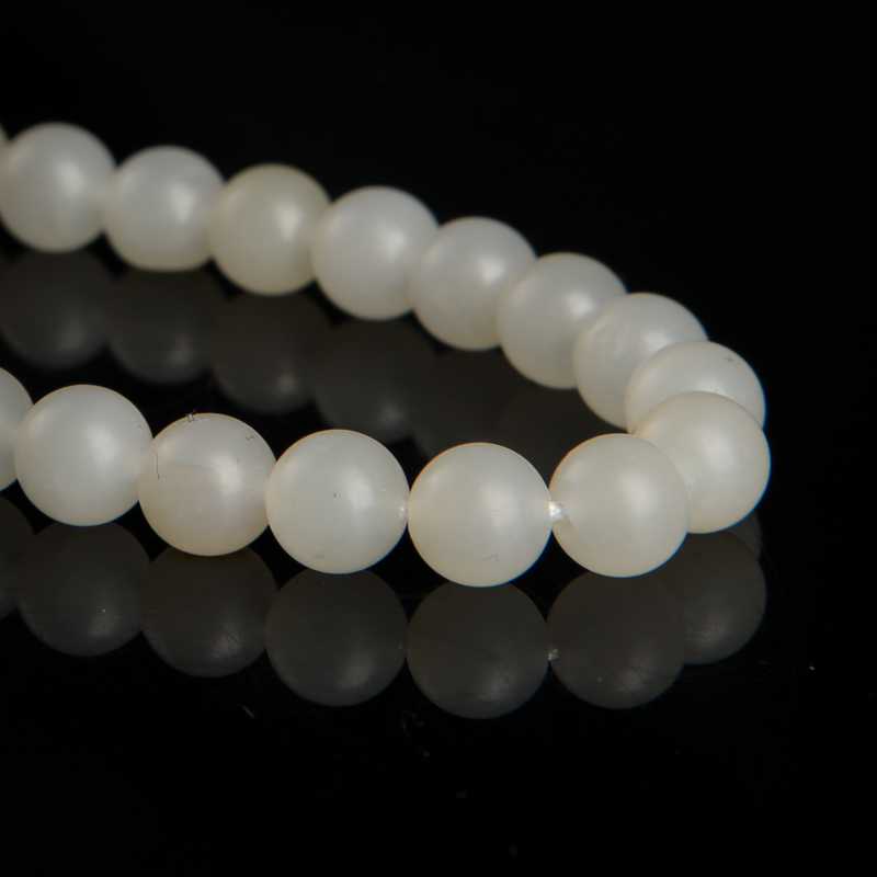 天然和田白玉108佛珠-红掌柜