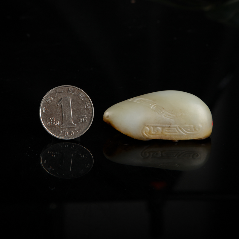 新疆天然和田玉凤凰吊坠-红掌柜