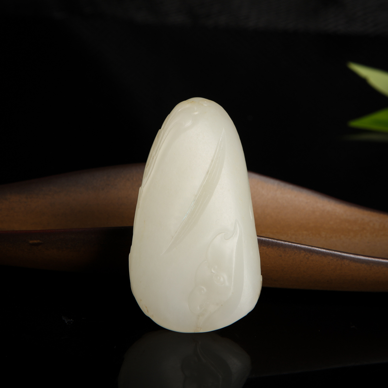 籽料和田白玉凤凰-红掌柜