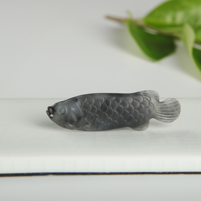 籽料和田青花玉金玉满堂-红掌柜