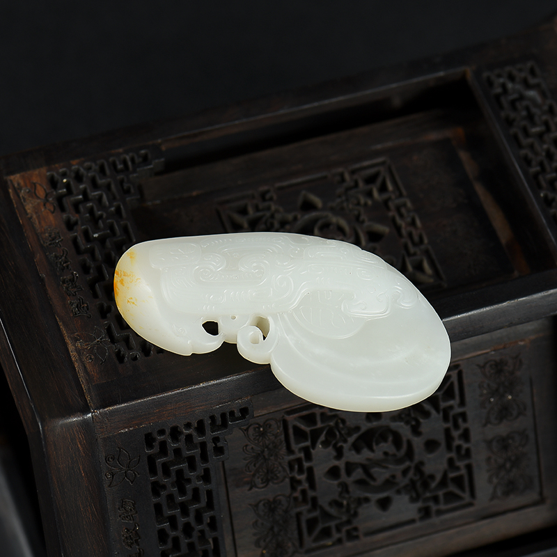 和田白玉有凤来仪-红掌柜