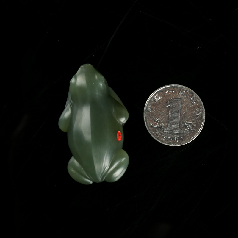 籽料和田青玉吊坠-红掌柜