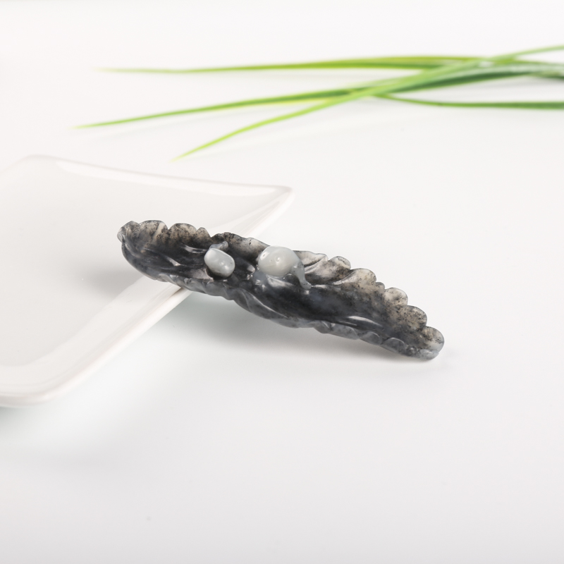 和田青花玉科场夺魁吊坠-红掌柜