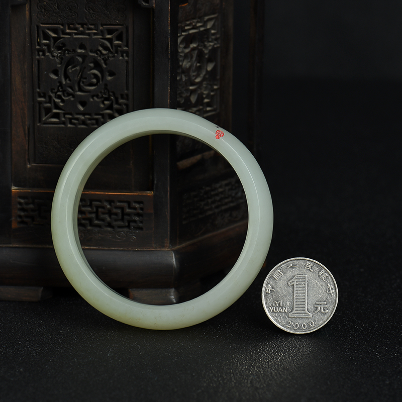 和田玉手镯-红掌柜