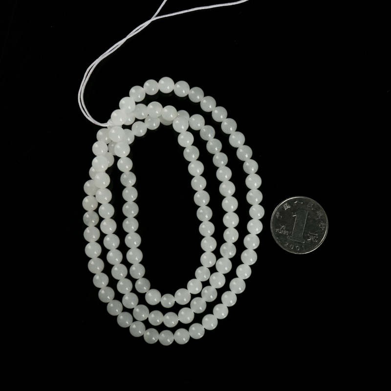 青海和田白玉108佛珠-红掌柜