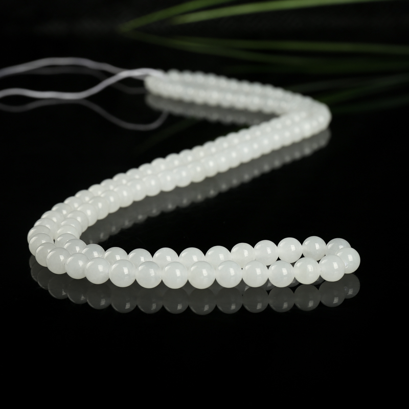 和田玉108佛珠-红掌柜