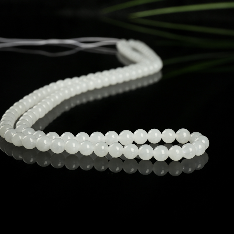 和田玉108佛珠-红掌柜