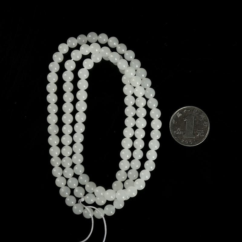 天然和田玉佛珠-红掌柜