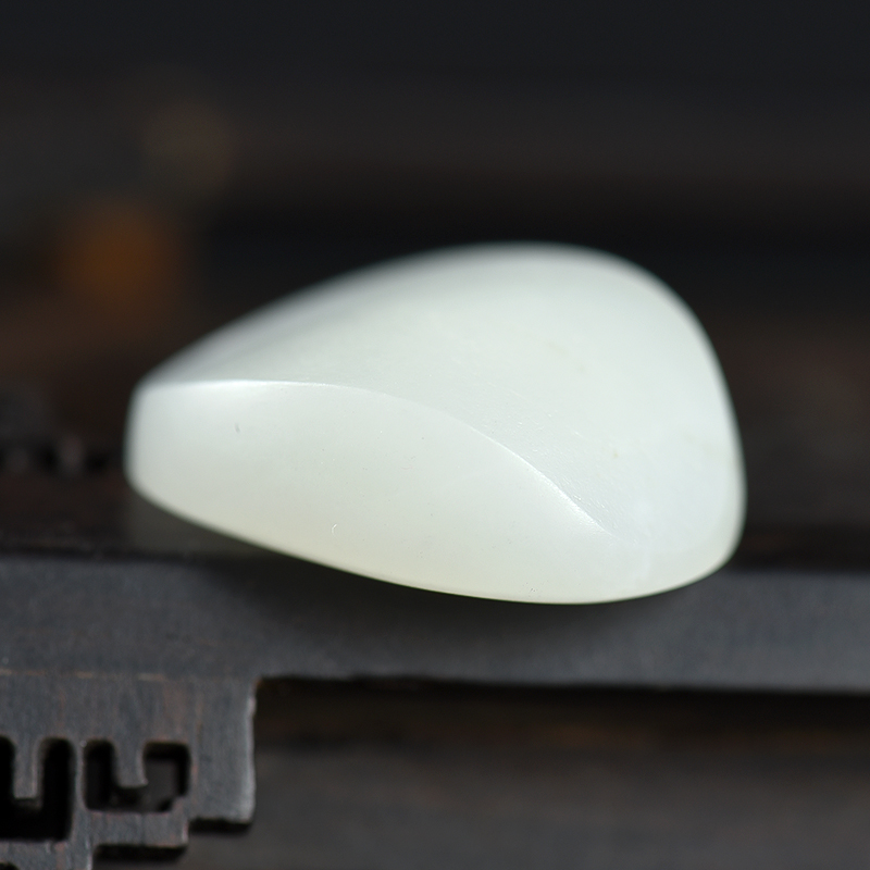 新疆天然籽料和田白玉吊坠-红掌柜