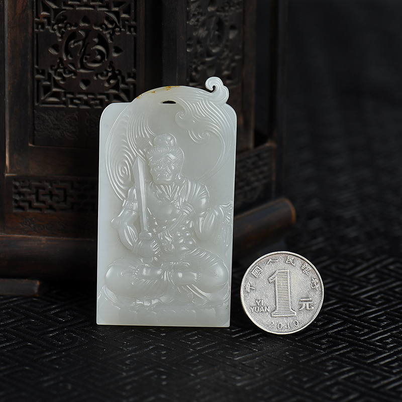 和田玉吊坠-红掌柜