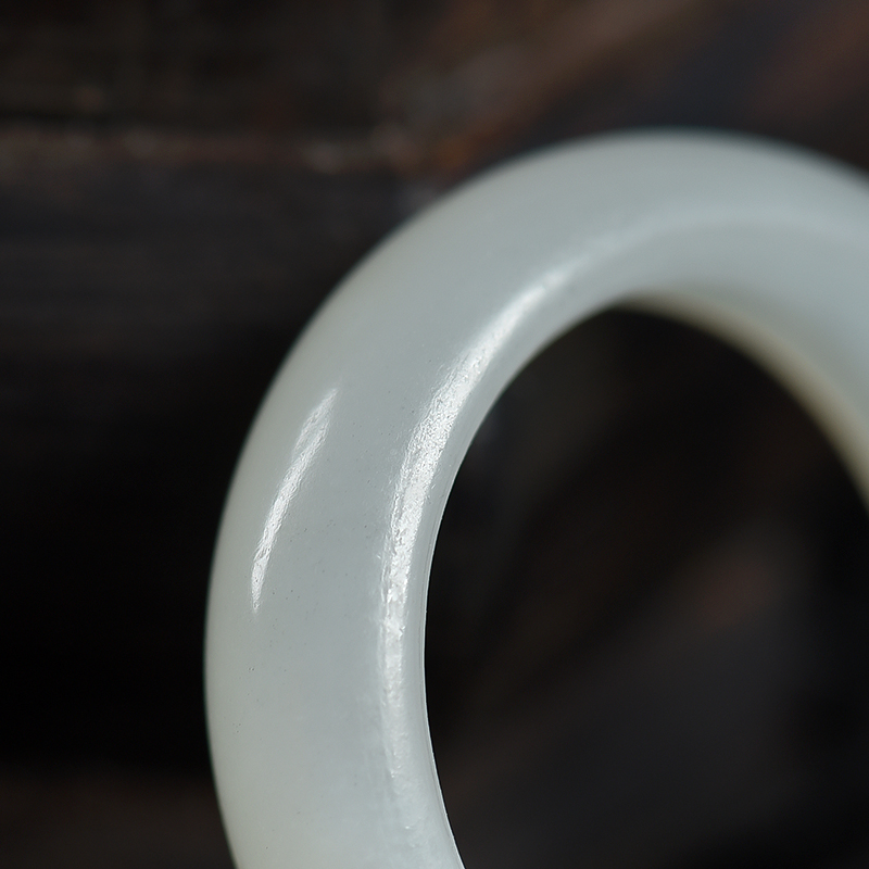 籽料和田白玉戒指-红掌柜