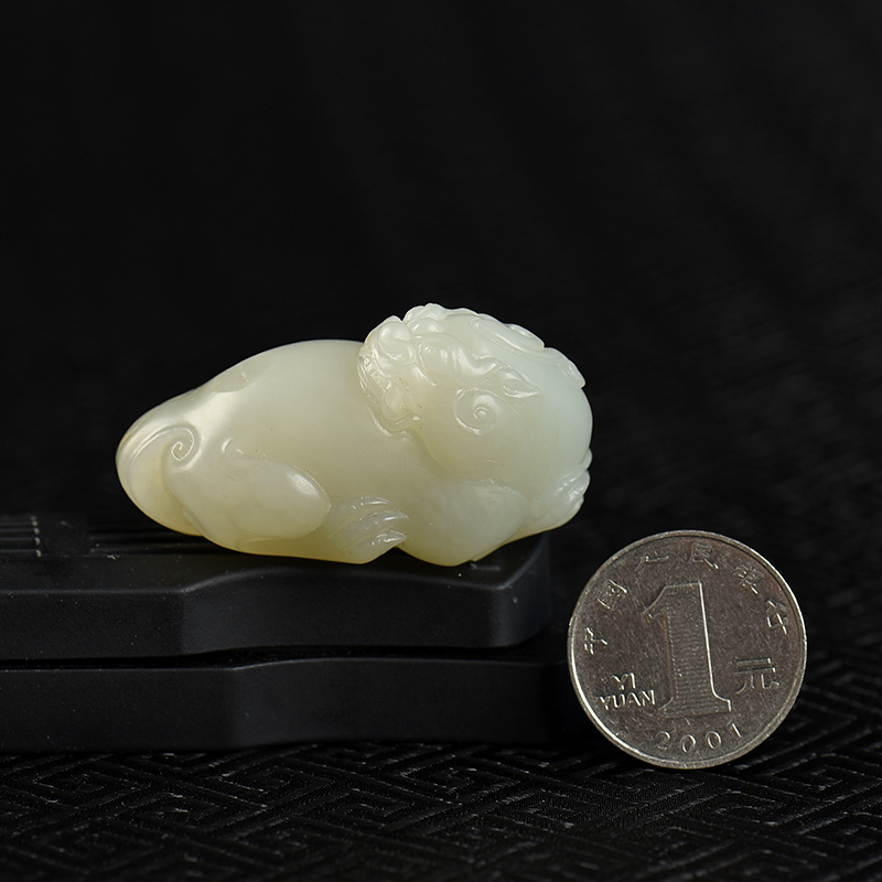 籽料和田白玉吊坠-红掌柜