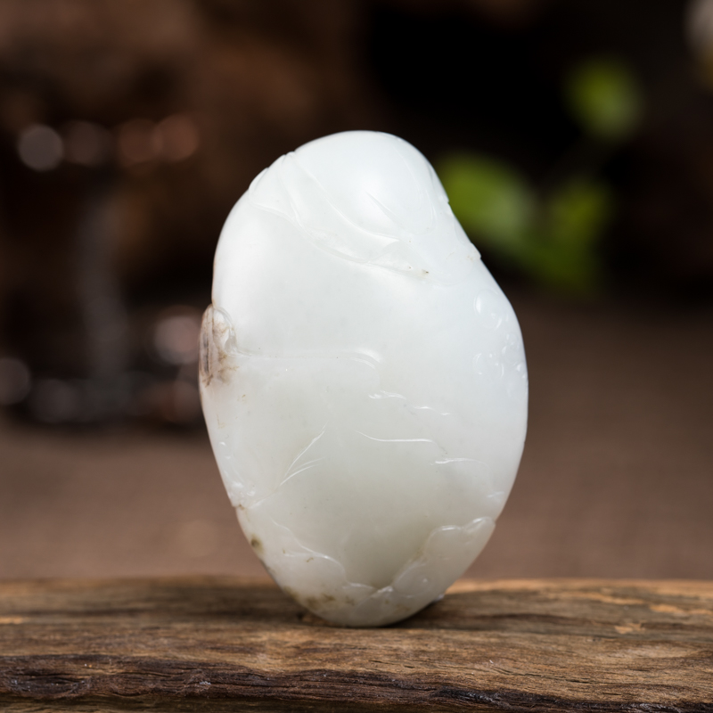 和田玉钟馗纳福吊坠-红掌柜