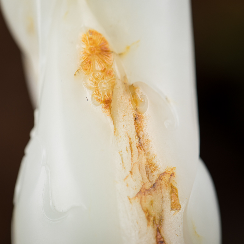 天然和田玉玉美人吊坠把件两用款-红掌柜