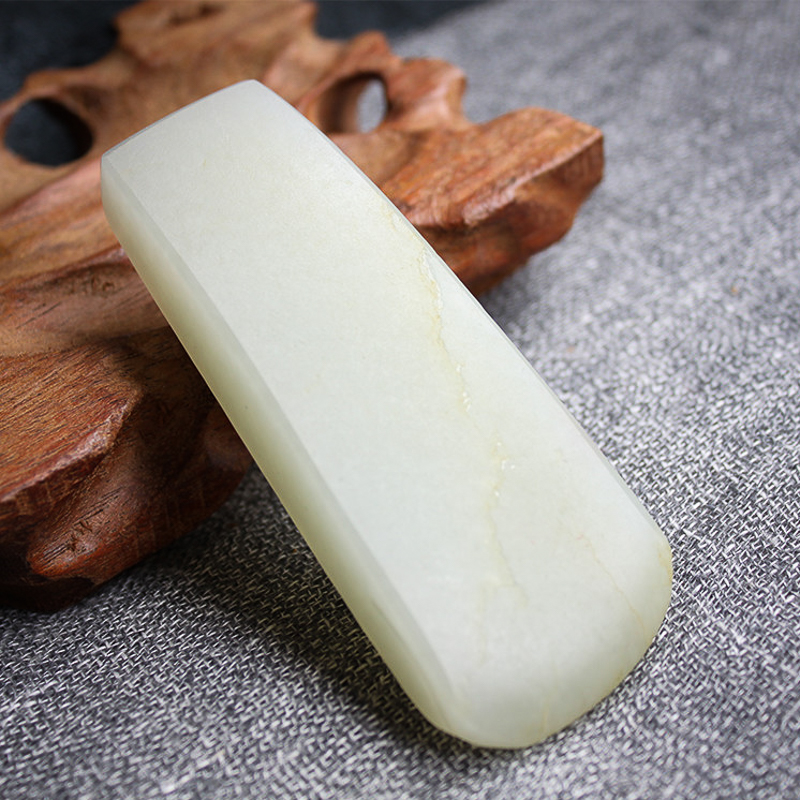 天然和田玉观音挂坠-红掌柜