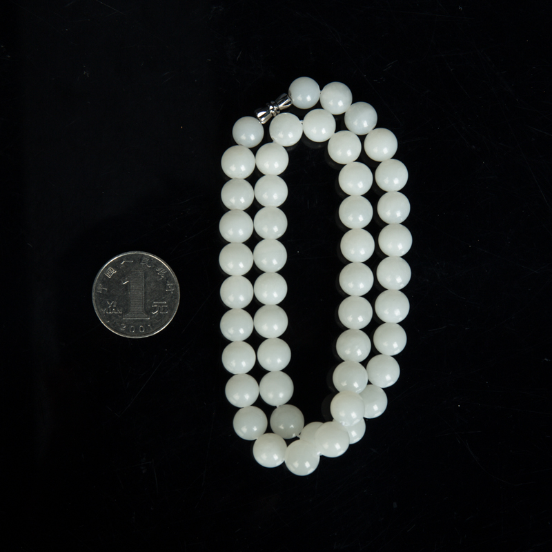 和田白玉项链-红掌柜