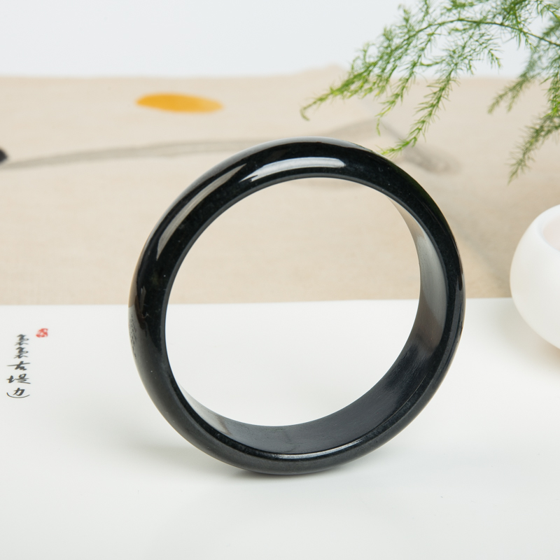 和田玉平安镯-红掌柜