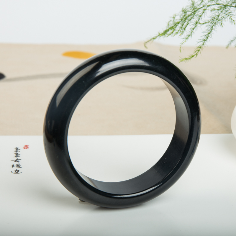 和田玉平安镯-红掌柜