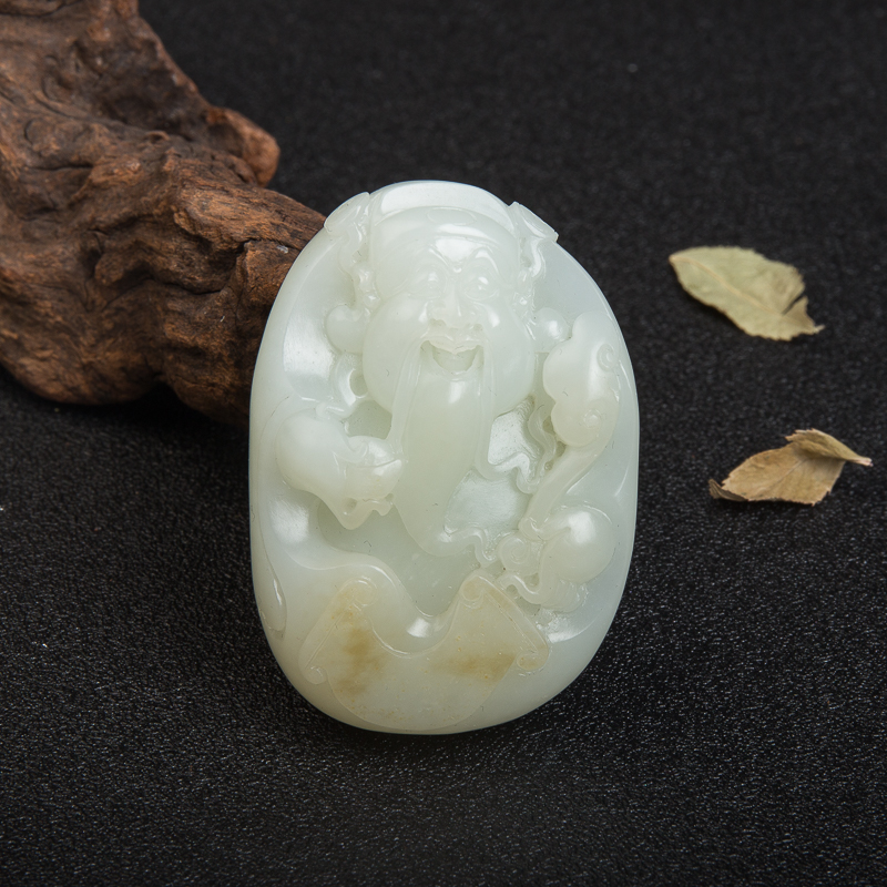 和田玉吊坠-红掌柜