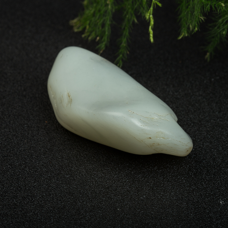 新疆籽料和田白玉原石-红掌柜