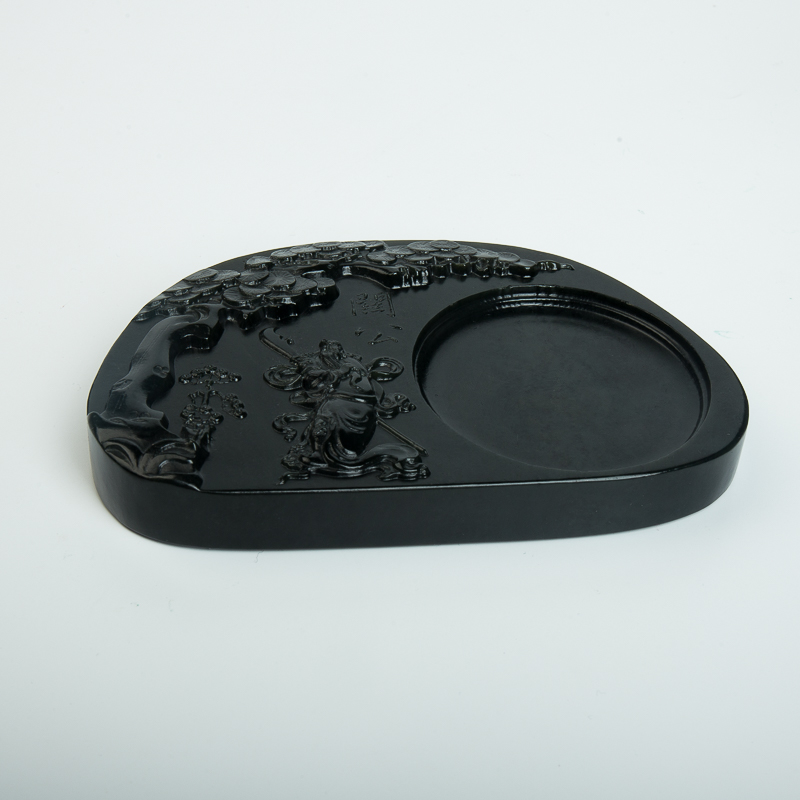 和田玉砚台-红掌柜