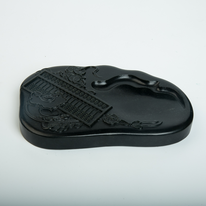 山料和田砚台-红掌柜