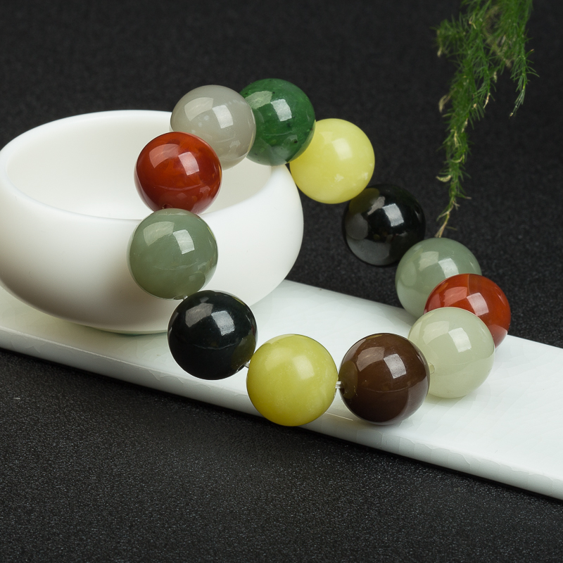 18.2mm多宝单圈手串-红掌柜