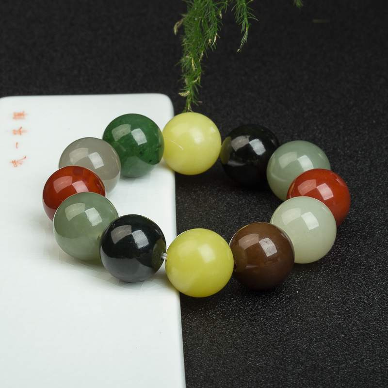 18.2mm俄罗斯多宝单圈手串-红掌柜