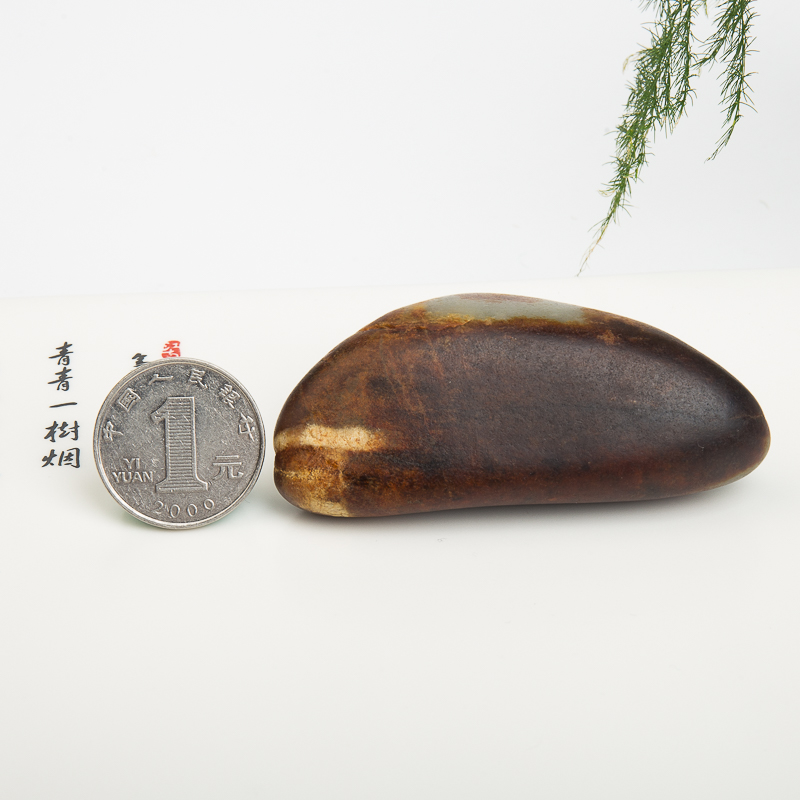 天然新疆籽料和田玉原石-红掌柜