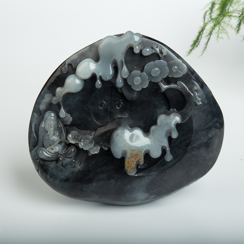 和田玉摆件-红掌柜