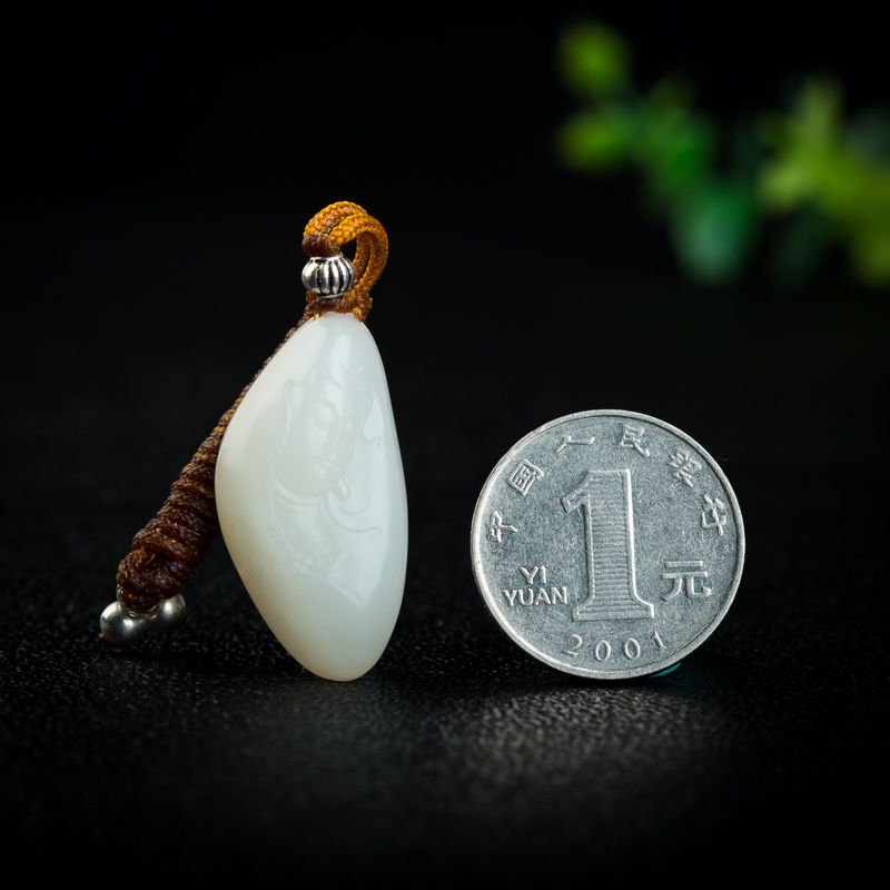 新疆籽料和田玉吊坠-红掌柜