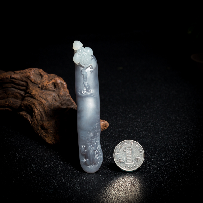 和田青花玉小摆件-红掌柜