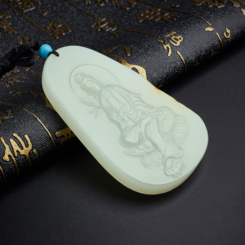 观音吊坠-红掌柜珠宝