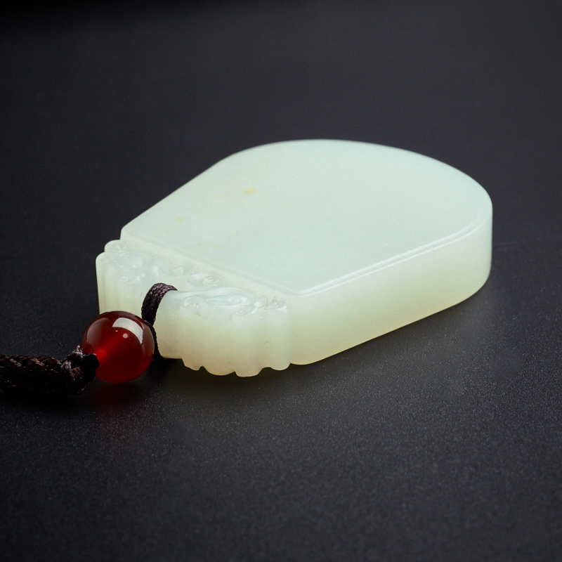 新疆和田玉挂坠-红掌柜珠宝