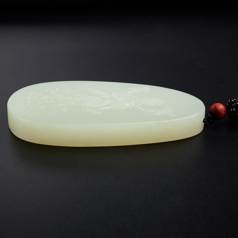 新疆和田玉吊坠-红掌柜珠宝