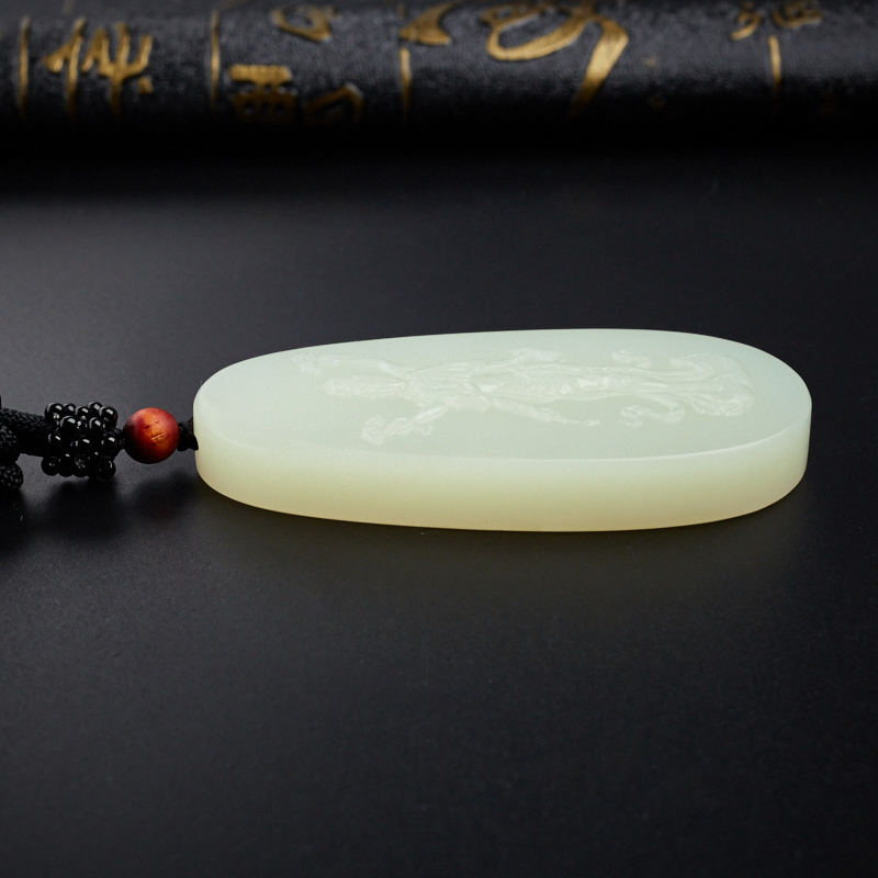 和田玉观音挂件-红掌柜珠宝