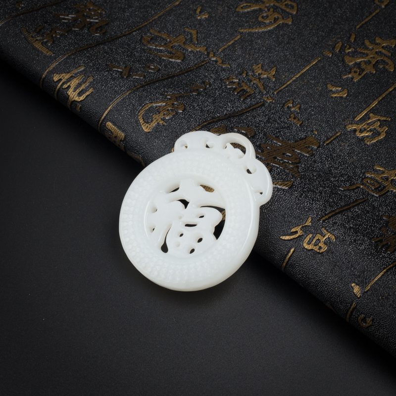 和田玉吊坠-红掌柜珠宝