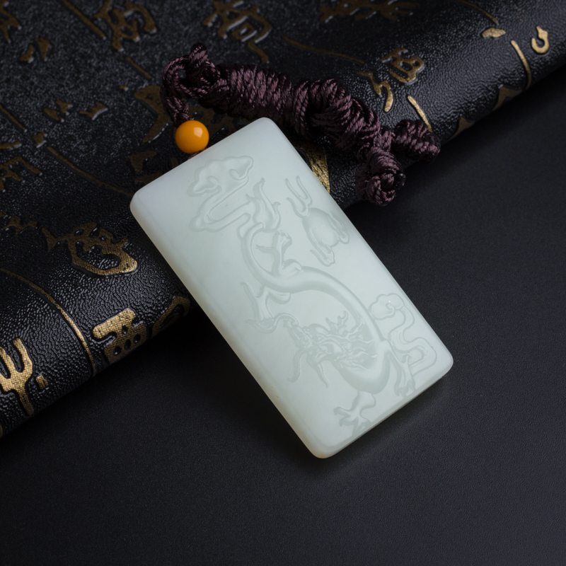 和田玉龙牌-红掌柜