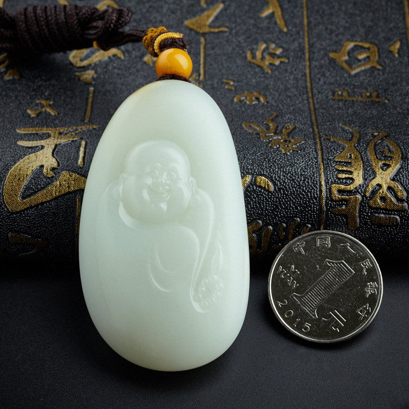 新疆和田玉吊坠 - 红掌柜