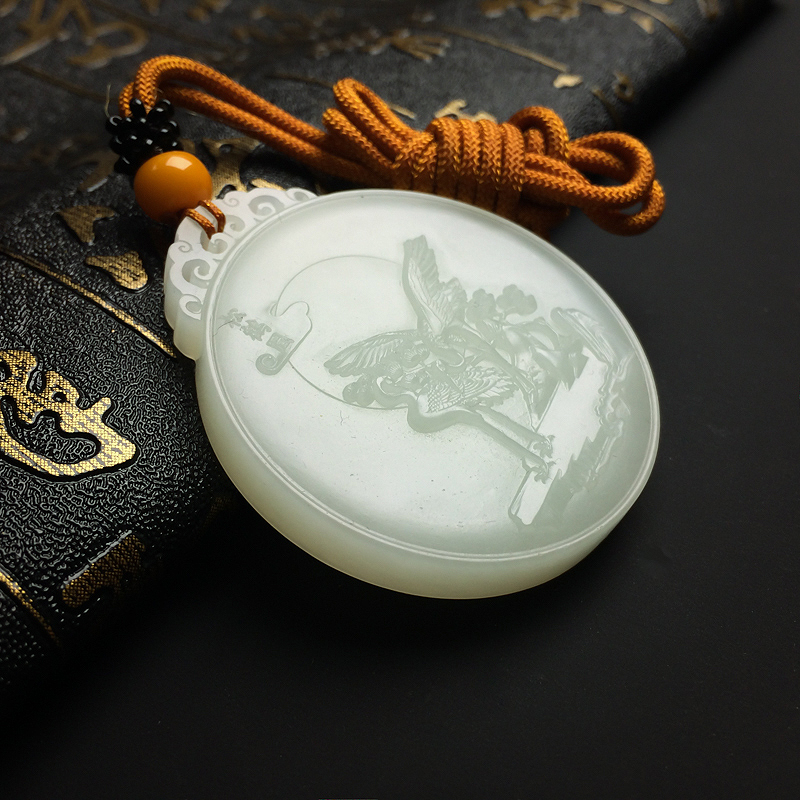 和田玉吊坠-红掌柜