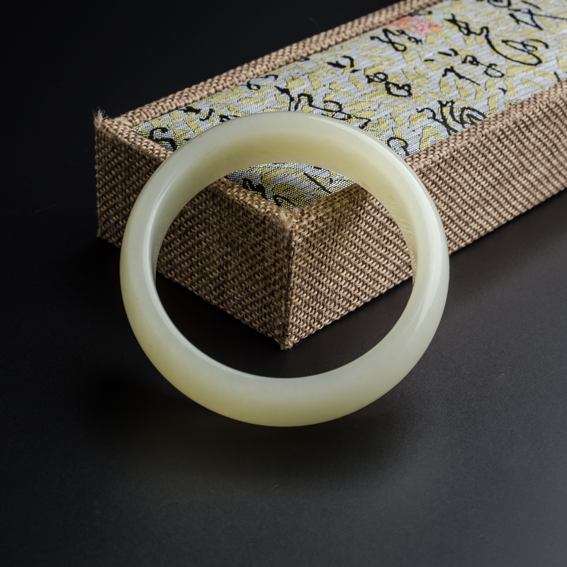 新疆山料和田玉手镯 - 红掌柜