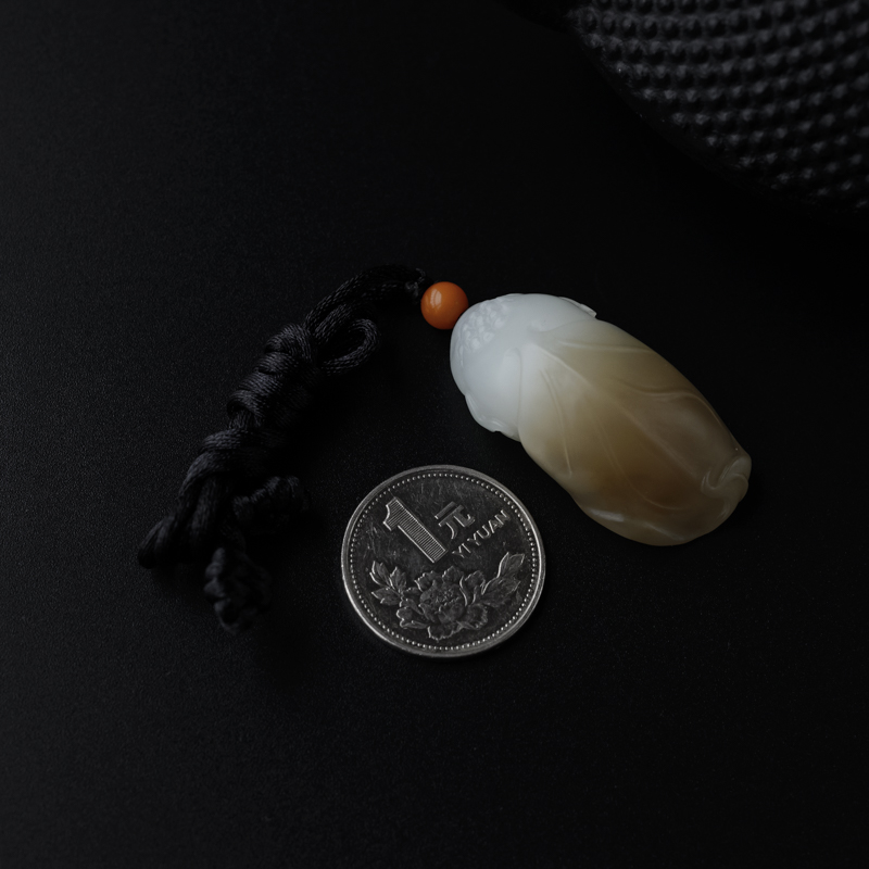 新疆和田玉金鱼-红掌柜