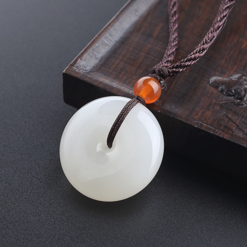 和田玉平安扣-红掌柜