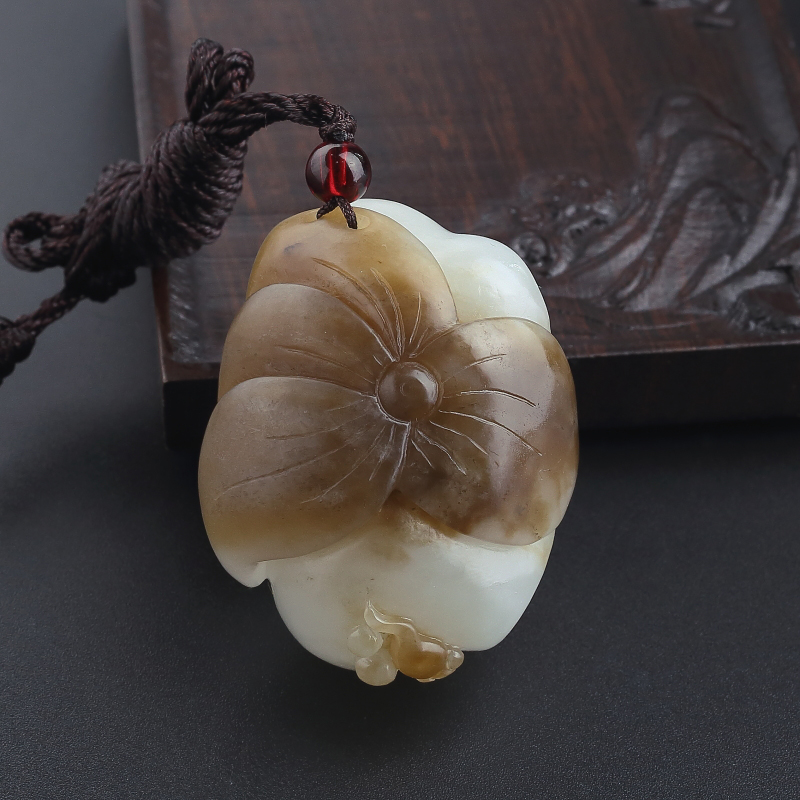 和田玉一品清廉挂件-红掌柜