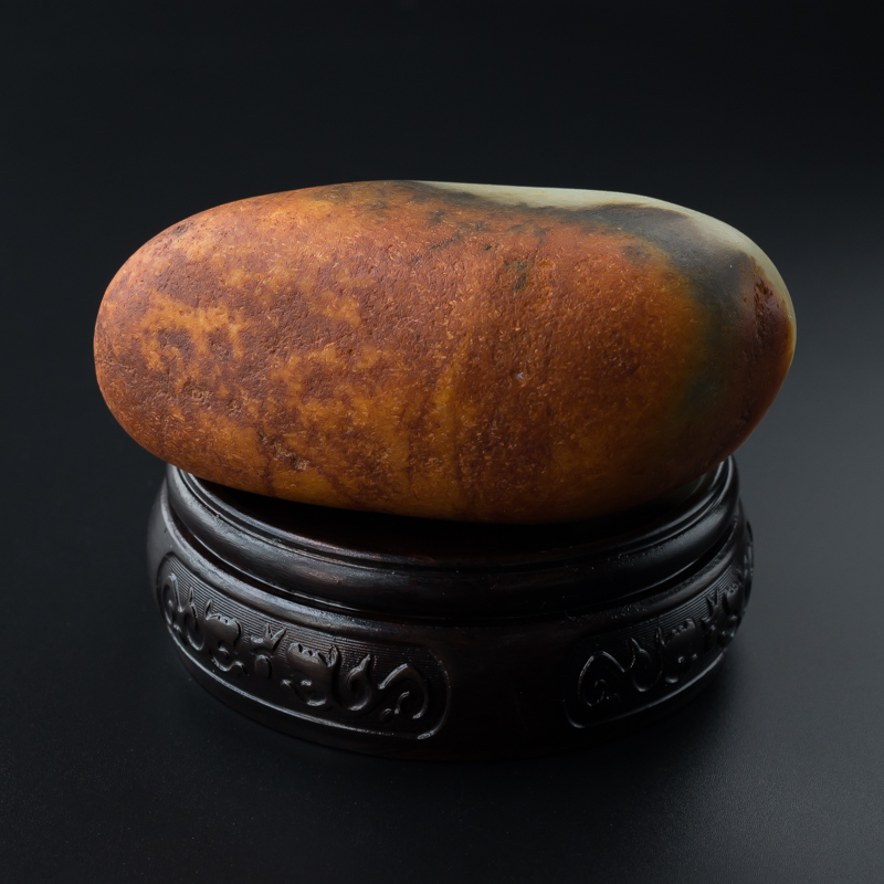 俄料貔貅手把件 - 红掌柜