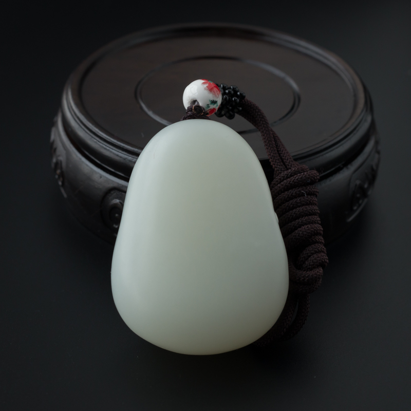 和田玉弥勒佛-红掌柜