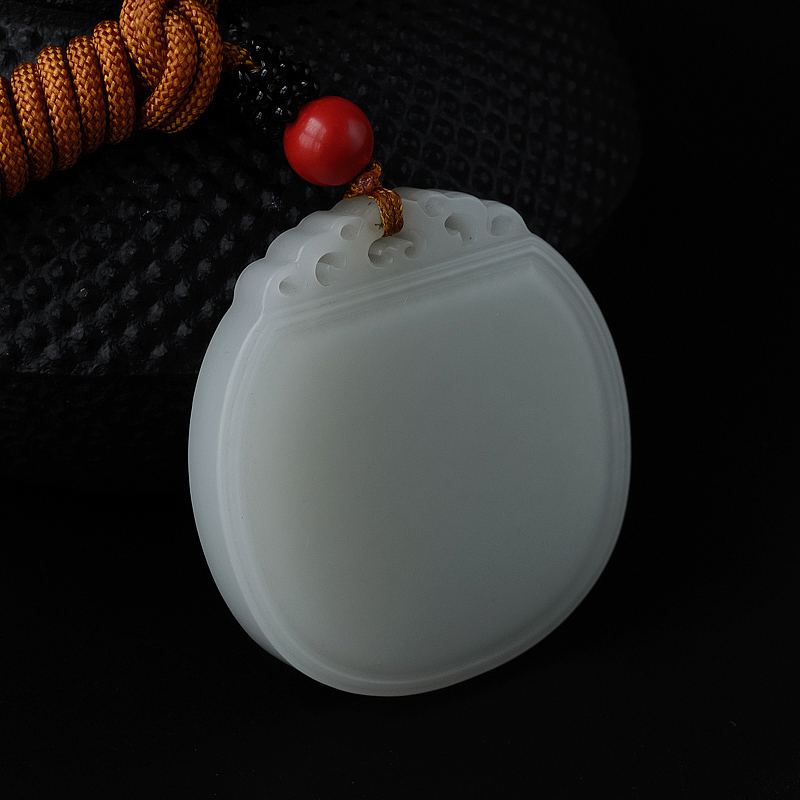 和田玉吊坠-红掌柜