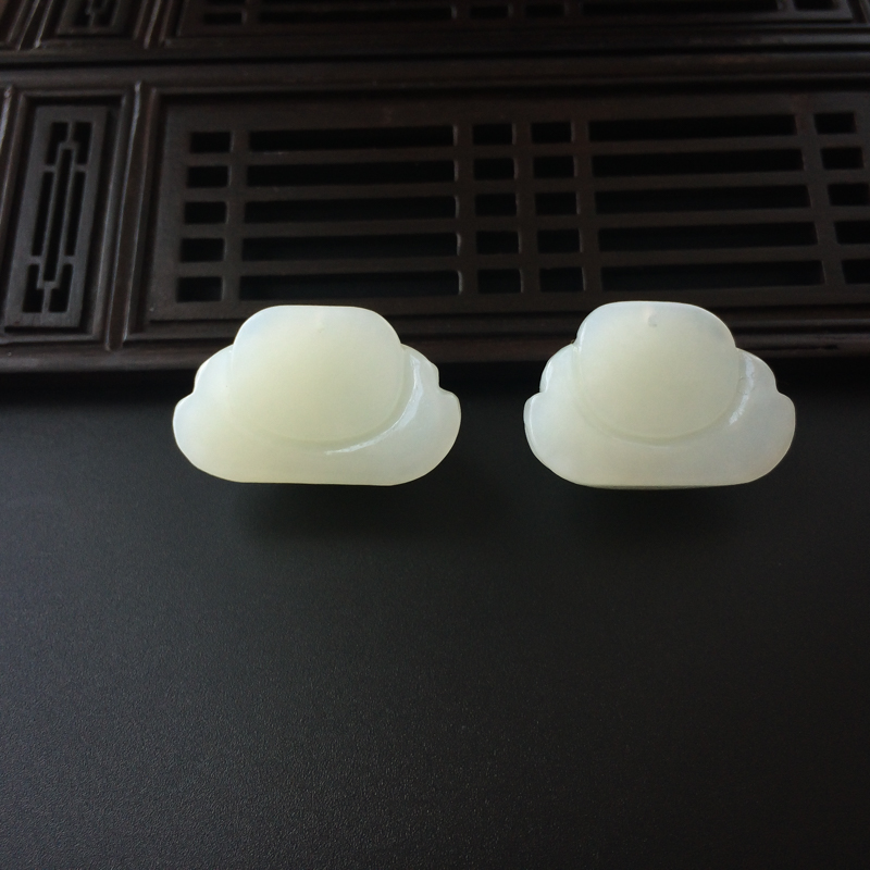 新疆天然和田玉吊坠-红掌柜