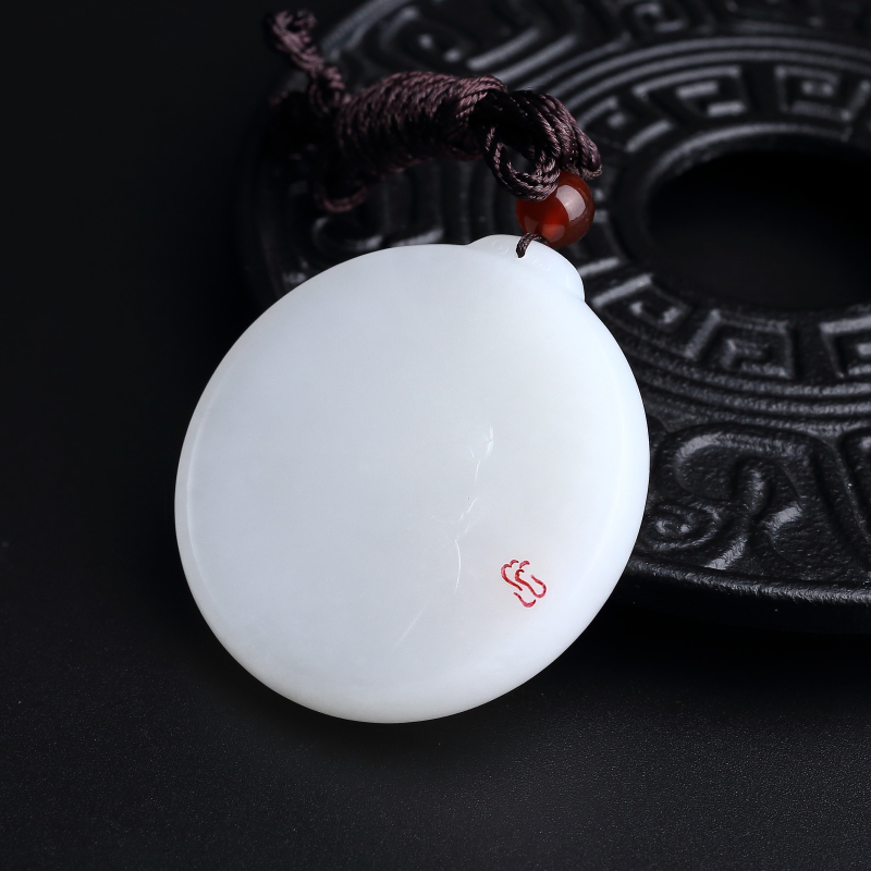 和田玉挂坠-红掌柜